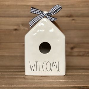 RAE DUNN WELCOME BIRDHOUSE